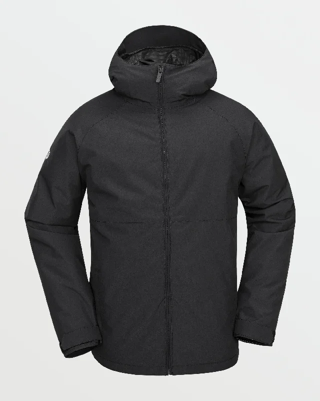 Button-up Shirts Mens 2836 Insulated Jacket - Black