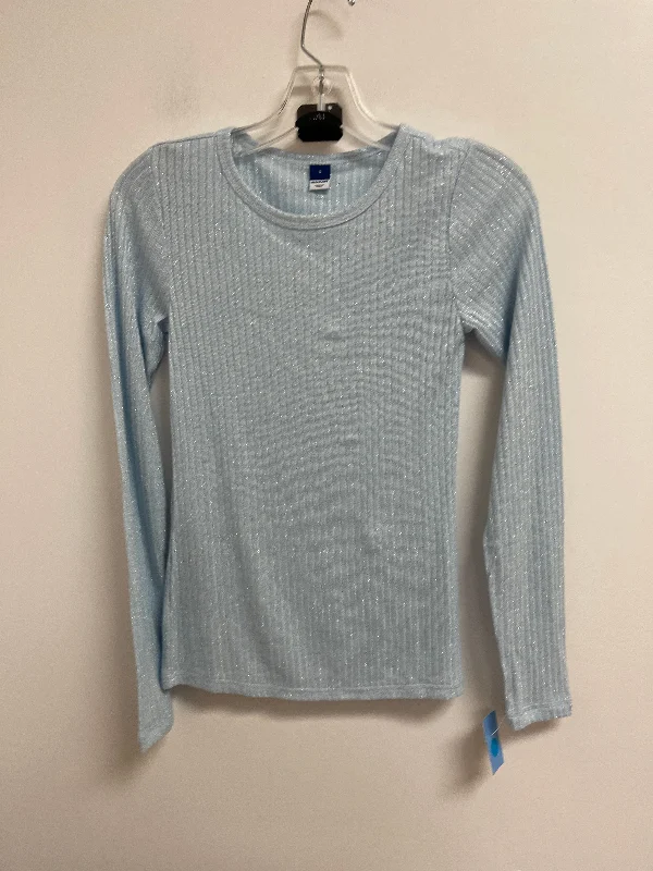 Classic Blazers Top Long Sleeve By Old Navy In Blue, Size: S