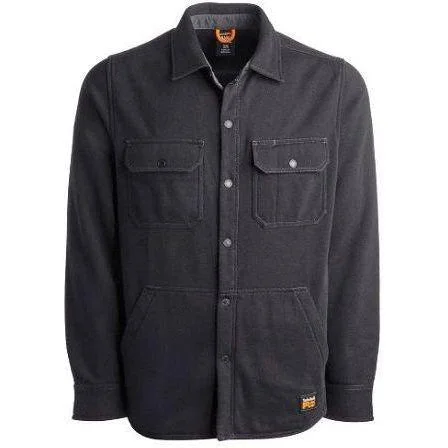 Utility Jackets Timberland Pro Men's Mill River Fleece Work Shirt Jacket - Navy - TB0A1VCQ434