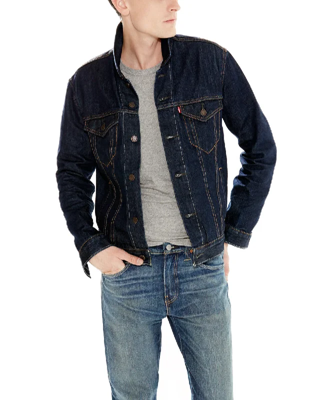 Rain Jackets Levi's Men’s Trucker Jacket - Rinse