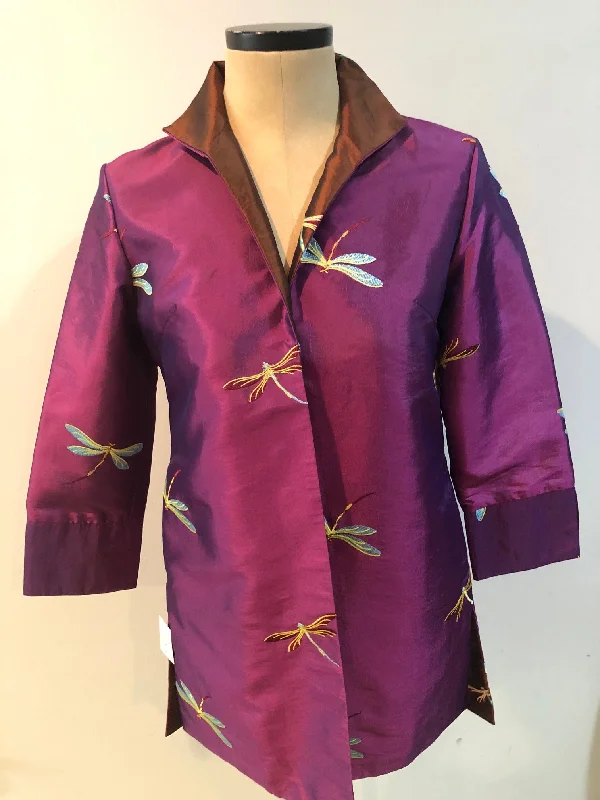 Printed Sweatshirts Grace Chuang Long Jacket 1417-1205 Size M