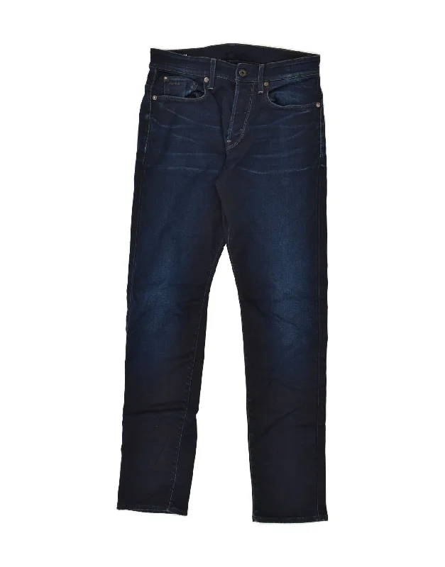 High-fashion Looks G-STAR Mens Slim Jeans W29 L32 Navy Blue Cotton