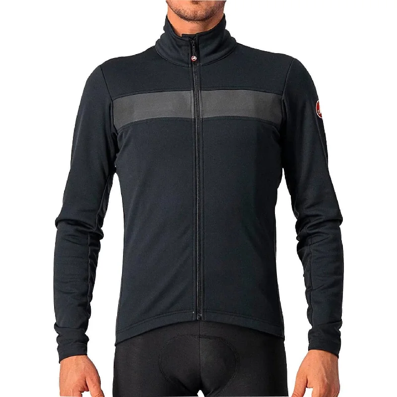 Casual Suits Castelli Raddoppia 3 Mens Cycling Jacket - Black