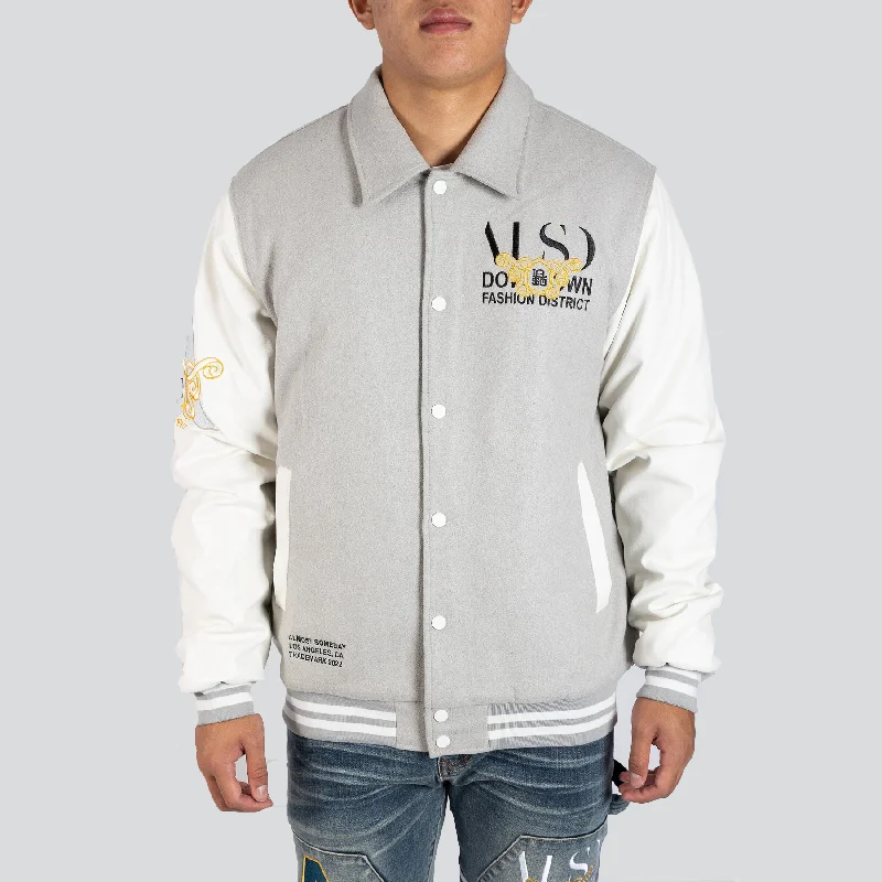 Utility Jackets DISTRICT VARSITY GREY