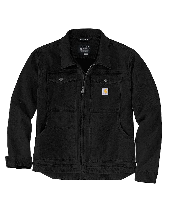 Street Shorts Carhartt Men's Relaxed Fit Duck Jacket - Black