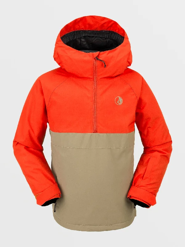 Fashion Accessories Kids Sluff Insulated Pullover - Orange Shock