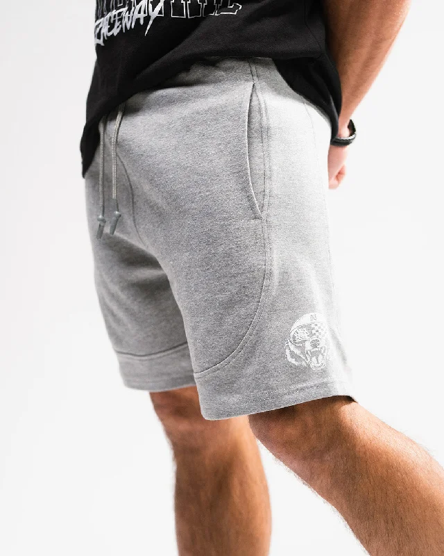 Designer Outerwear RACE BEAR SWEATSHORTS - GREY