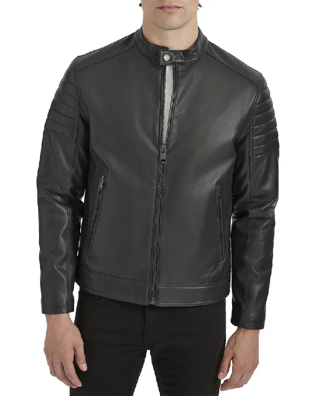 Cool Hoodies Kenneth Cole Moto Jacket