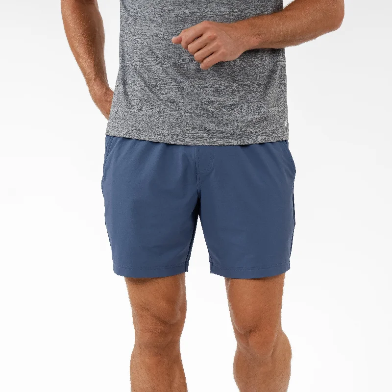 Cargo Pants Everyday Short | Solid - Slate Blue