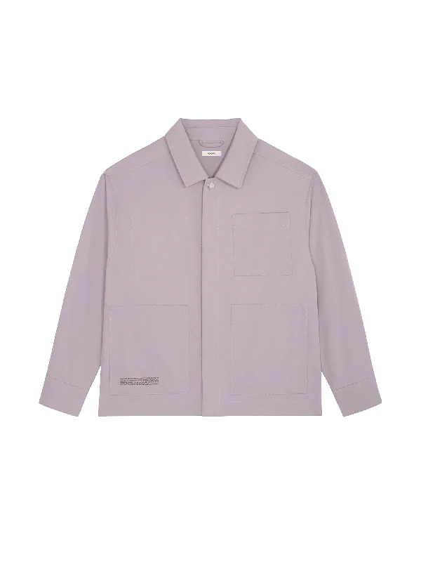 Work Clothes Men's DNA Utility Jacket—raisin purple