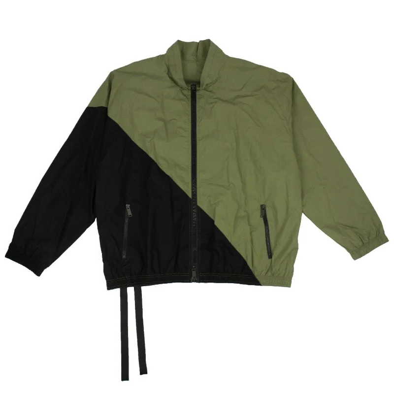 Track Pants Unravel Project Panel Lightweight Jacket - Green/Black