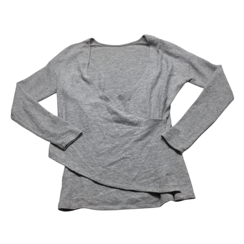 Cool Jackets Top Long Sleeve By J. Crew In Grey, Size: S