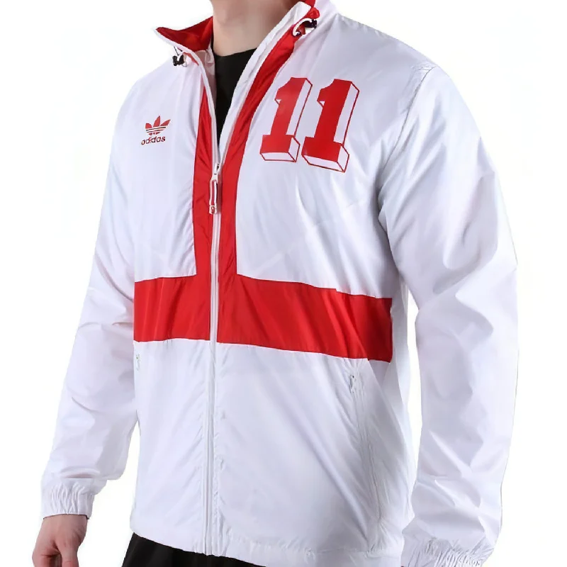 Jogging Suits adidas England Colorado Mens Windbreaker Jacket - White