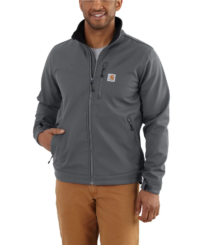 Comfortable Sneakers Carhartt Men's Crowley Softshell Jacket - Charcoal