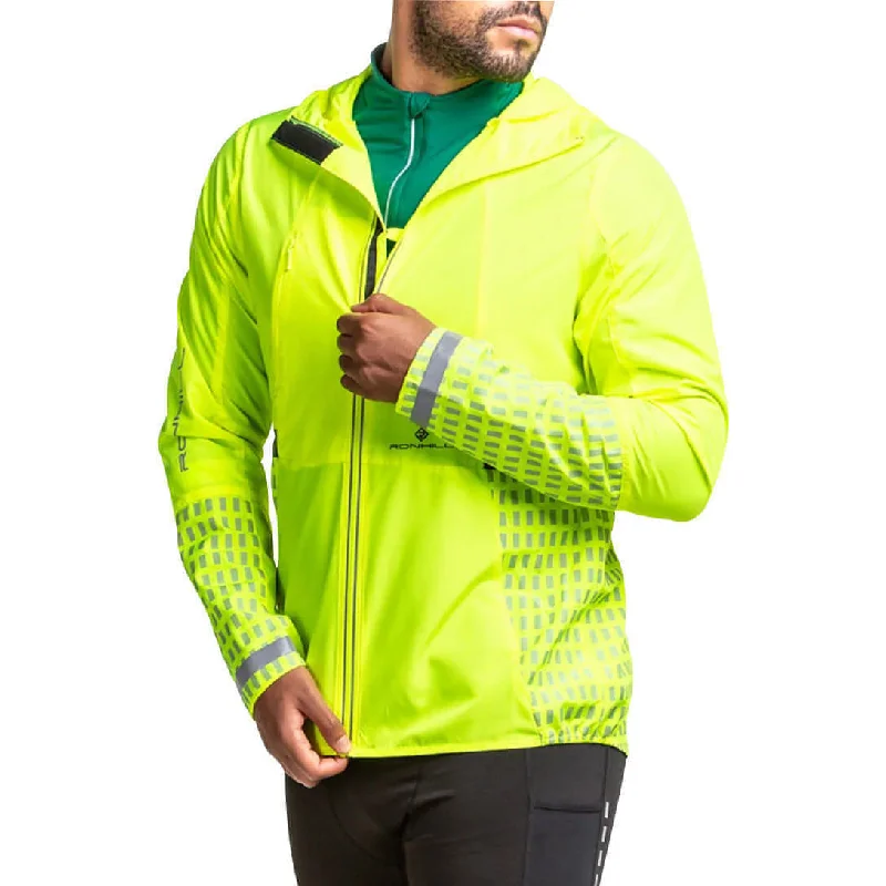 Button-down Shirts Ronhill Tech Afterhours Mens Running Jacket - Yellow