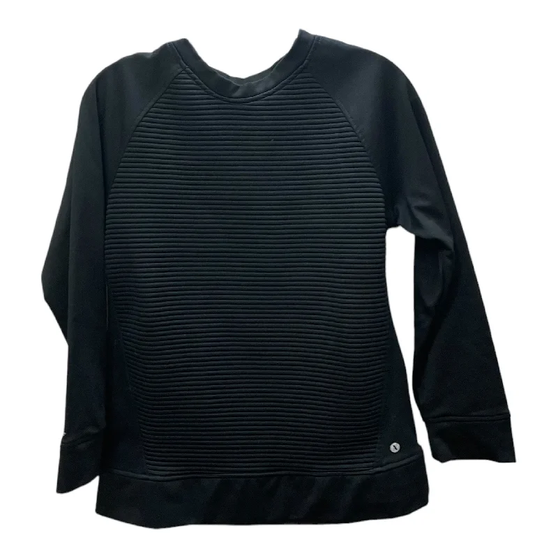 Business Attire Athletic Top Long Sleeve Crewneck By Xersion  Size: L