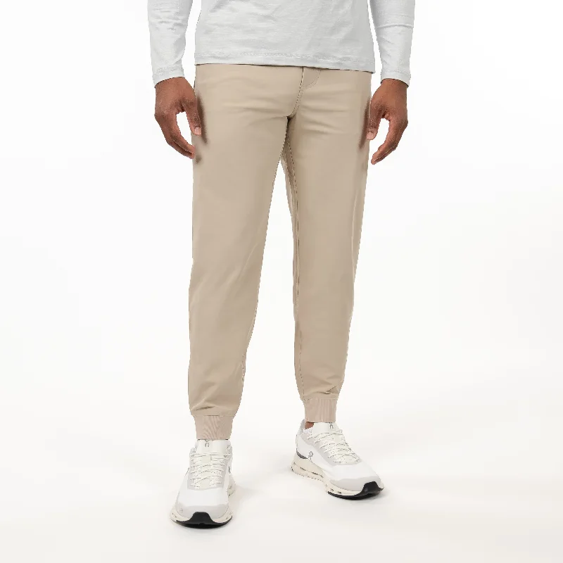 Leather Jackets Delta Performance Jogger | Solid - Dune