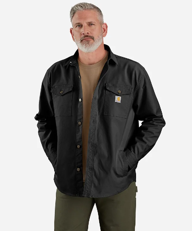 Stylish Scarves Carhartt Men's Montana Duck Shirt-Jac - Black