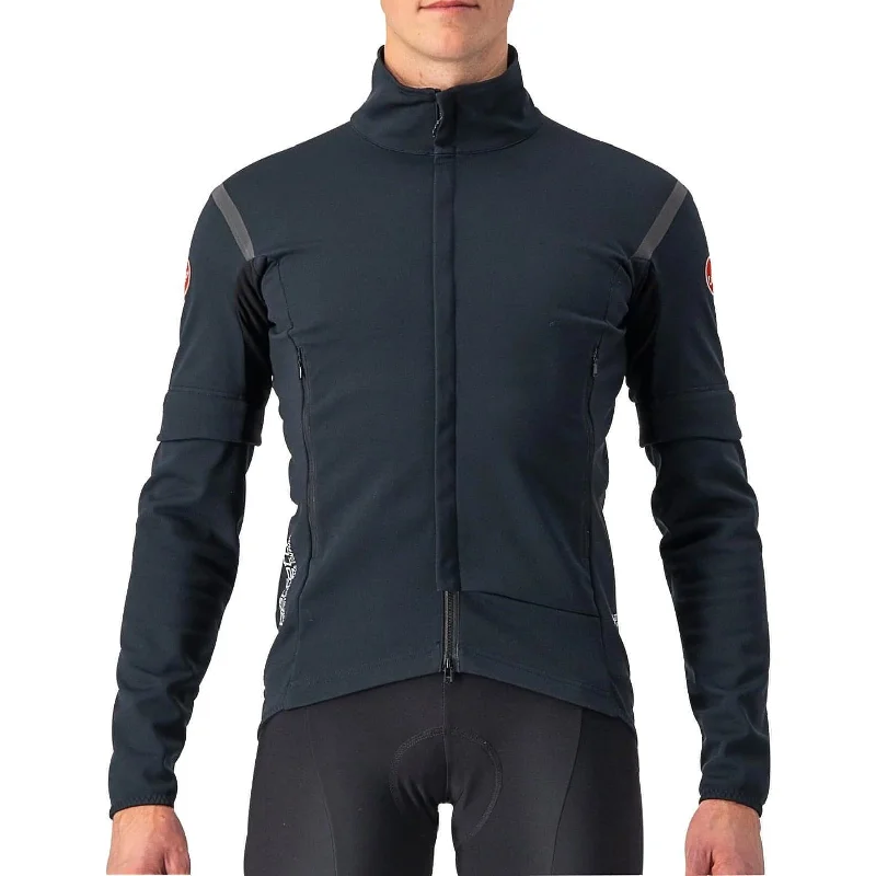 Urban Style Castelli Perfetto RoS 2 Convertible Mens Cycling Jacket - Black