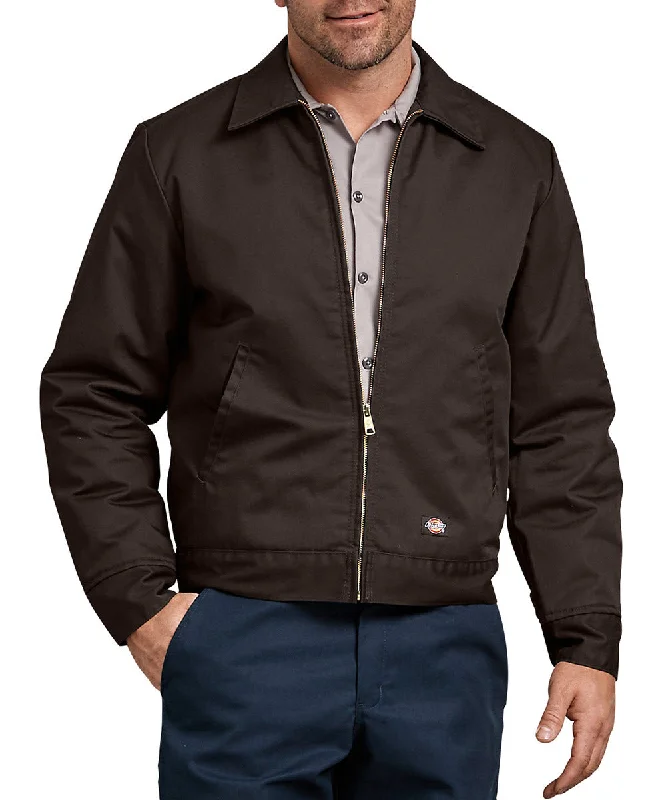 Rugged Jeans Dickies Men's Insulated Eisenhower Jacket - Dark Brown