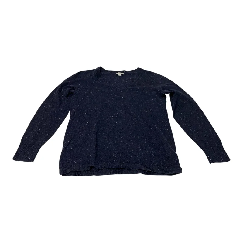 Urban Sneakers Top Long Sleeve By Talbots In Navy, Size: S