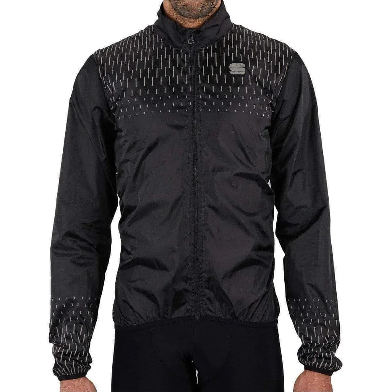 Athletic Wear Sportful Reflex Mens Cycling Jacket - Black