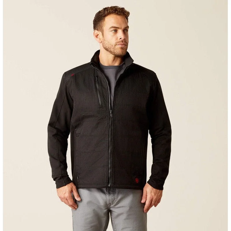 Business Attire Ariat Men's Flame Resistant  Cloud 9 2.0 Insulated Jacket Black - 10052014