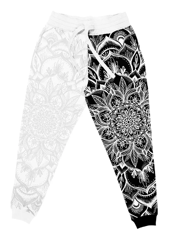 Preppy Style Yin & Yang Mandala Unisex Joggers