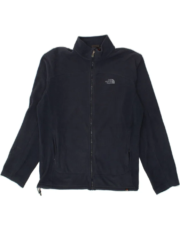 Casual Blazers THE NORTH FACE Mens Fleece Jacket UK 40 Large Navy Blue Polyester