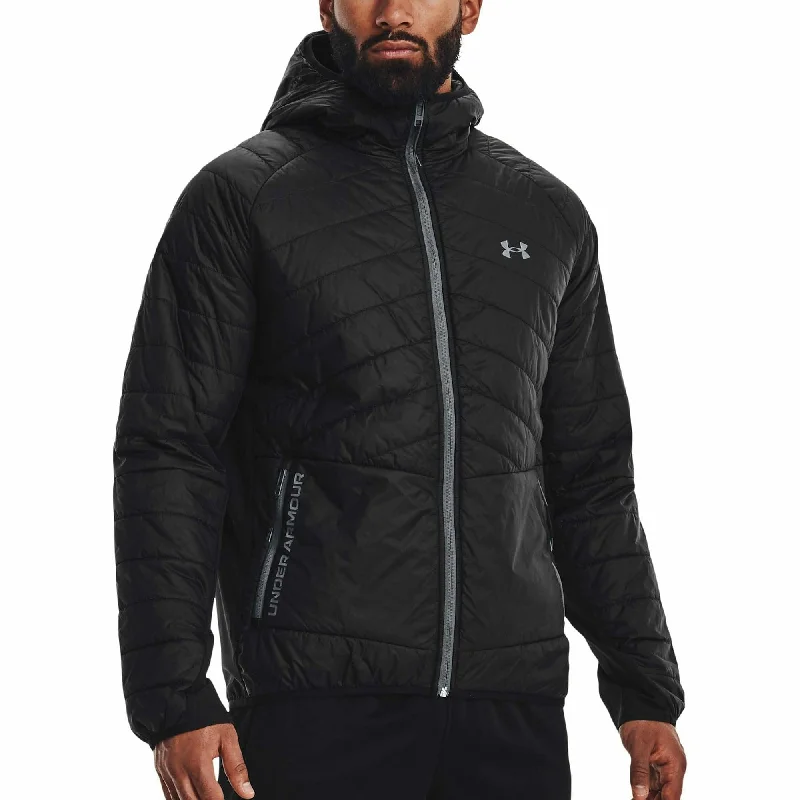 Leather Sneakers Under Armour Storm ColdGear Reactor Active Mens Hybrid Jacket - Black