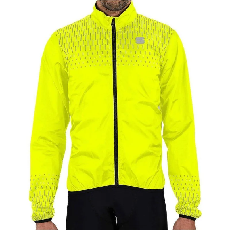 Classic Blazers Sportful Reflex Mens Cycling Jacket - Yellow