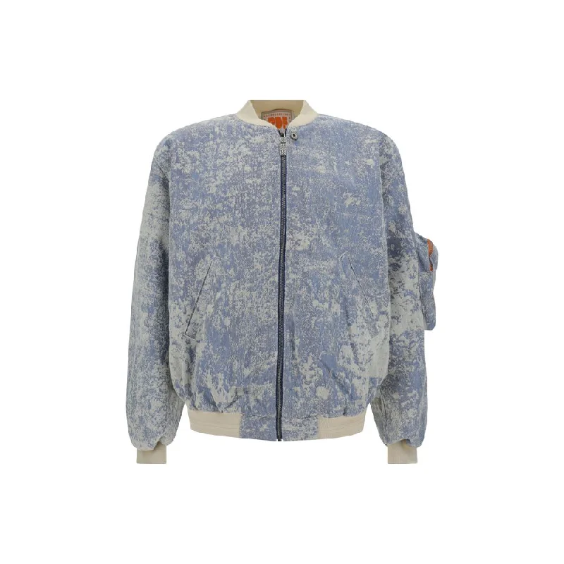 Vintage Fashion PDF Channel blue Dust Bomber Men's Jacket