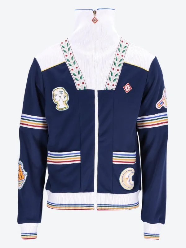 Winter Scarves Varsity track jacket