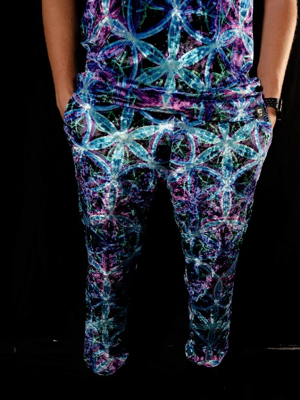 Chinos Style Flower Of Life Unisex Joggers