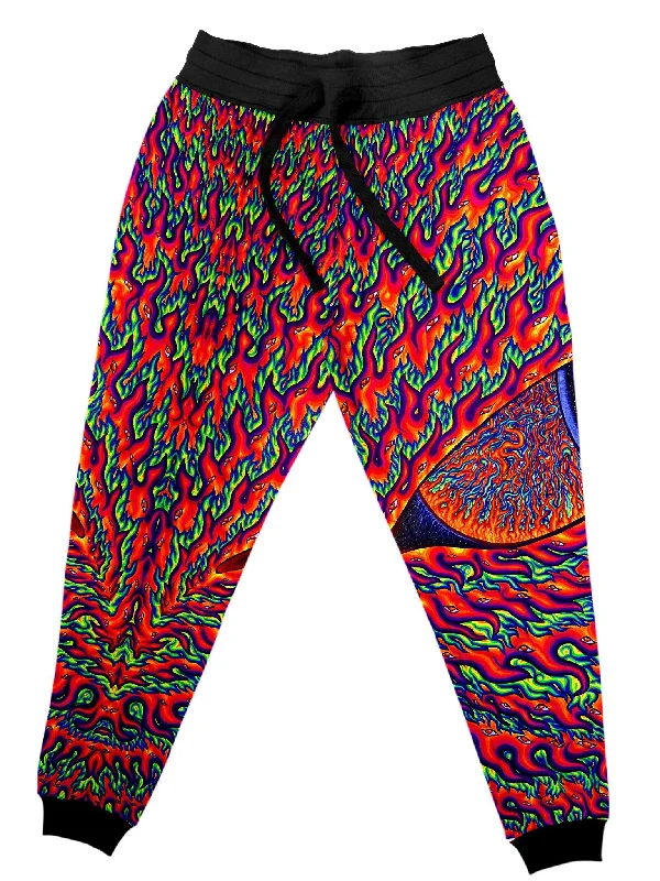 Printed Sweatshirts Neon Eye Of The Phoenix Unisex Joggers