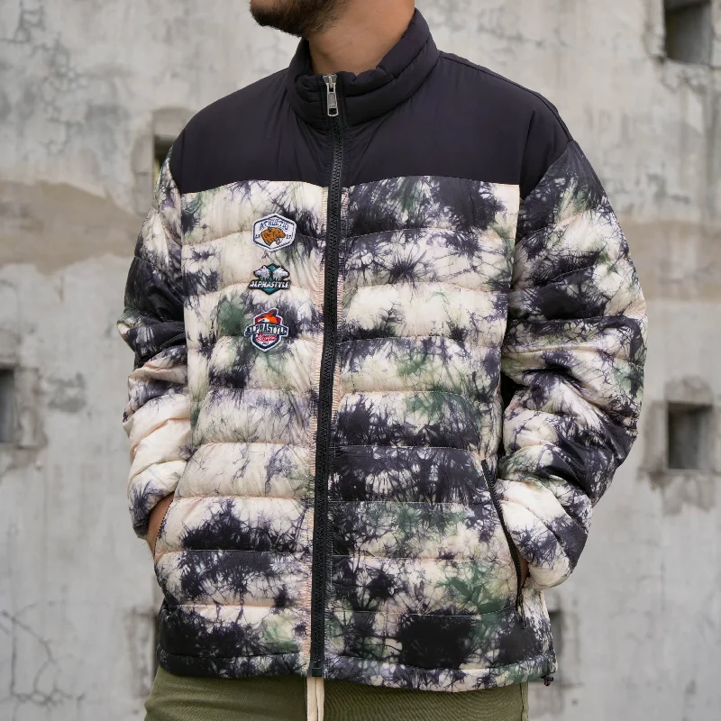 Winter Scarves MALLARD TIE-DYE PADDED JACKET