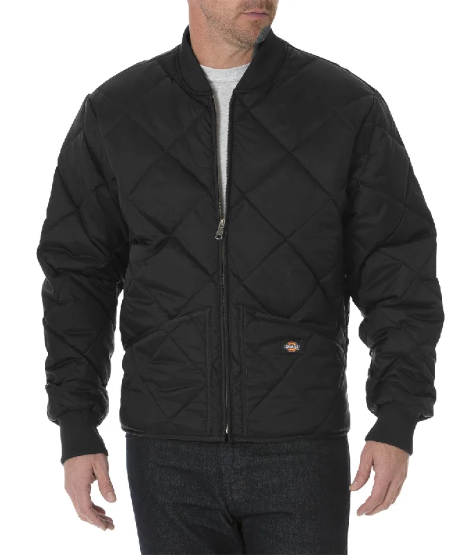 Jogging Suits Dickies Diamond-Quilted Nylon Jacket - Black