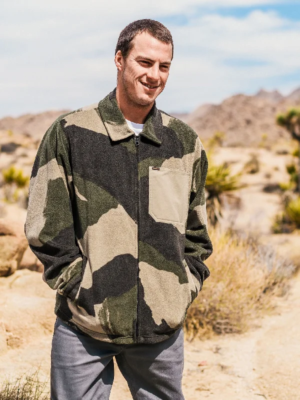 Street Shorts Imson Fleece Jacket  - Camouflage