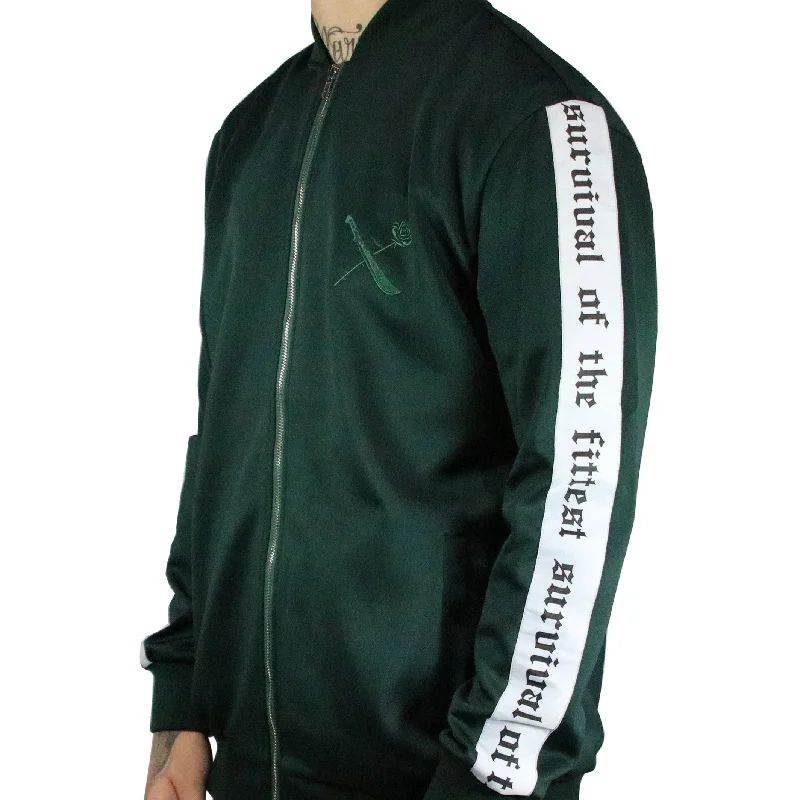 Graphic Sweatshirts SOTF Track Jacket Green