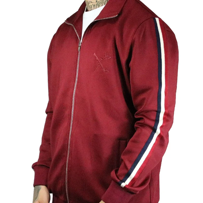 Cargo Shorts SRVL Track Jacket Burgundy