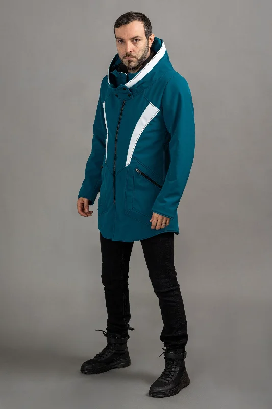 Street Boots Garrus Parka  - Turian Blue [Mens]