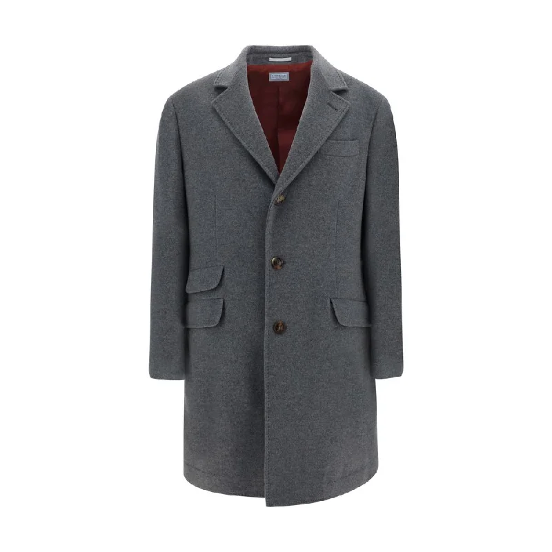 Stylish Scarves Brunello Cucinelli Men's Coat