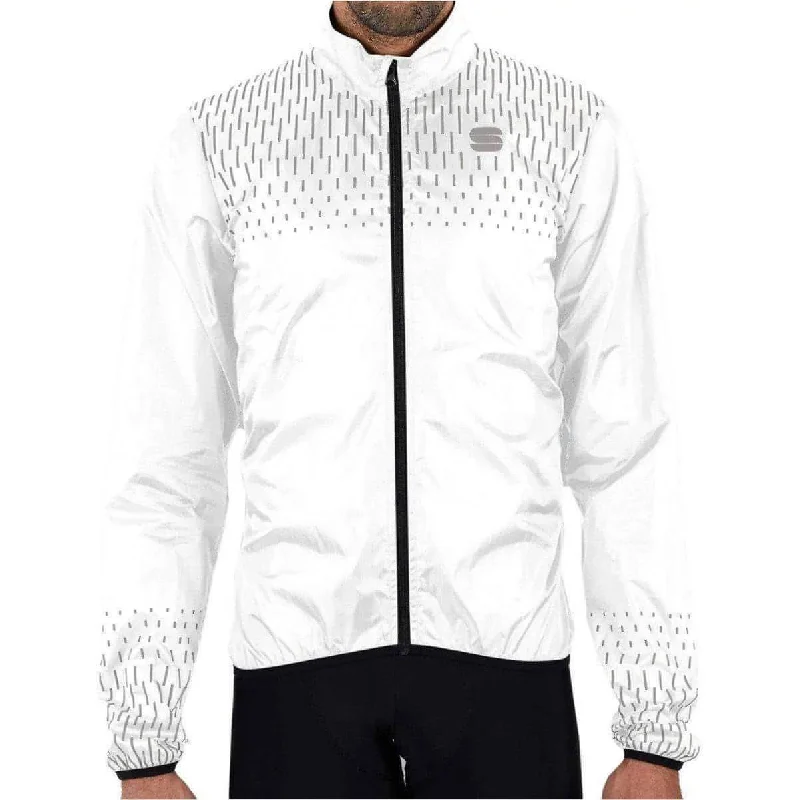 Smart Casual Sportful Reflex Mens Cycling Jacket - White