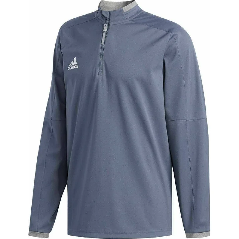 Graphic Tees adidas Fielders Choice 2.0 Half Zip Mens Jacket - Blue