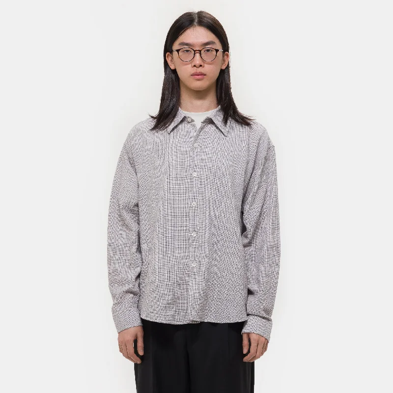 Luxury Suits Vacation Shirt in Grey