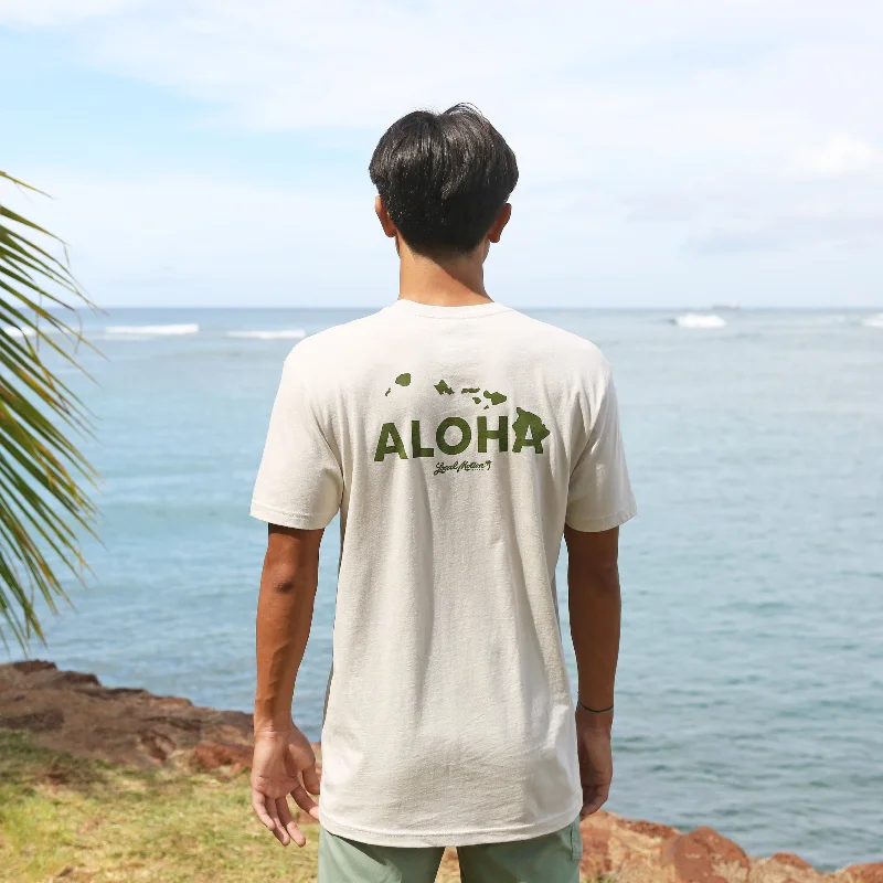 Sporty Jackets BIG ALOHA TEE