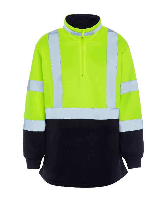 Luxury Suits UHV667 HiVis Women's 1/4 Zip Soft Shell