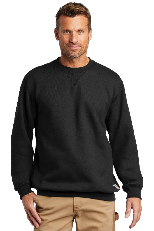 Casual Sweatshirts Carhartt Mens Crewneck Sweatshirt - Black