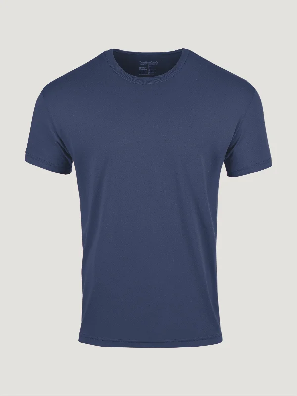 Athletic Wear Steel Blue Crew Neck FINAL SALE