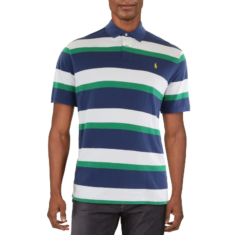 Quilted Jackets Polo Ralph Lauren Mens Cotton Striped Polo